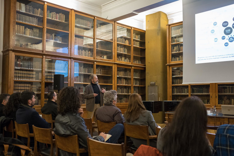 The presentation of a set of initiatives promoted under the Visual Spaces of Change (VSC) at Reitoria